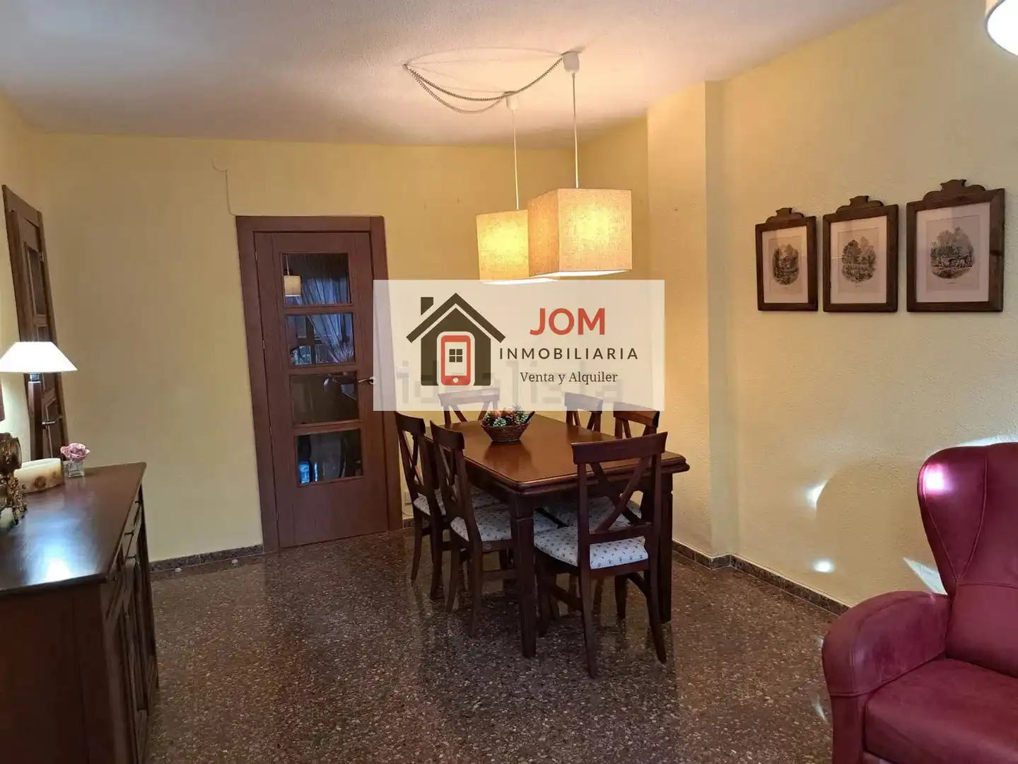 Dining room of Flat for sale in Albacete  with Air Conditioner, Heating and Furnished