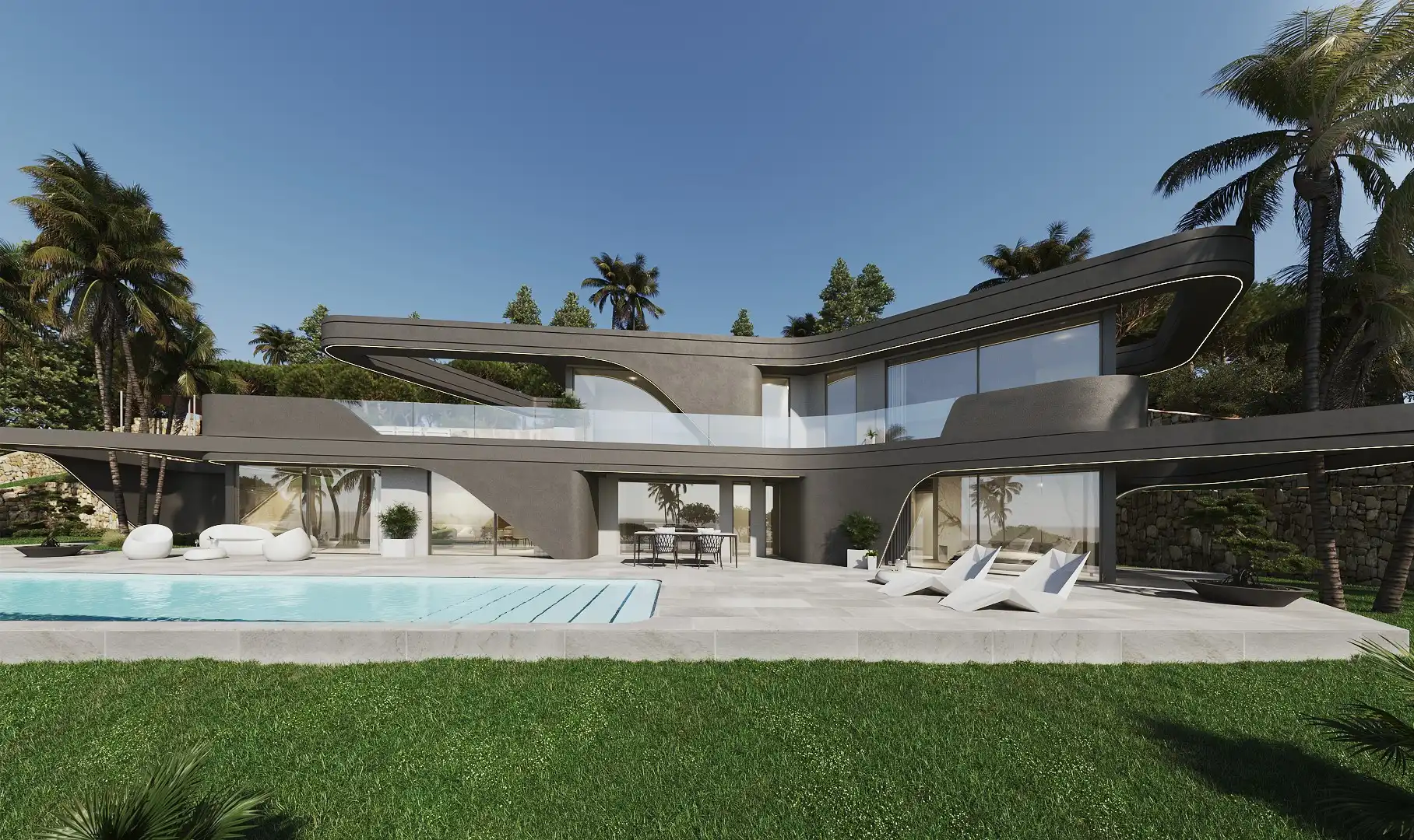 Exterior view of Houses for sale in Jávea / Xàbia  with Air Conditioner, Heating and Private garden