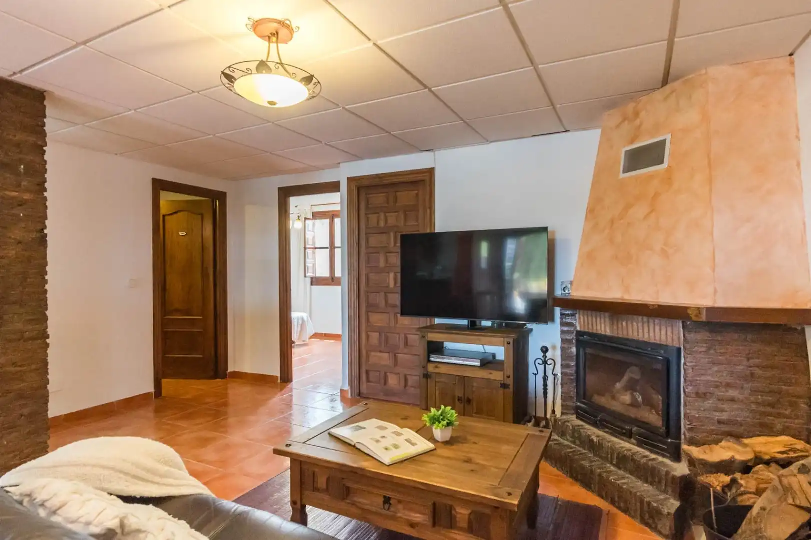 Sala de estar de Finca rústica en venta en Fortuna con Calefacción, Jardín privado y Terraza