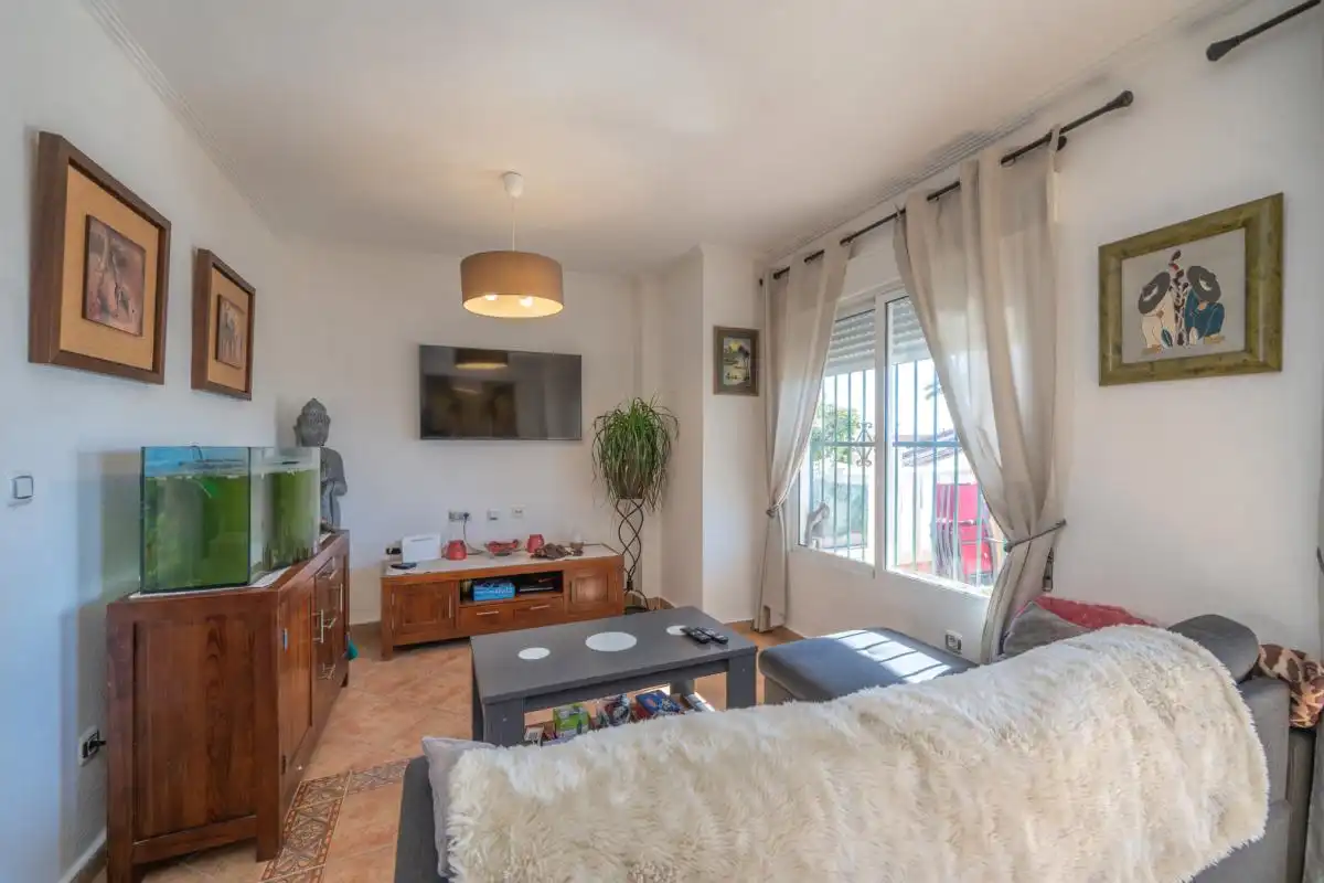 Sala de estar de Casa o chalet en venta en Mutxamel con Aire acondicionado, Calefacción y Jardín privado
