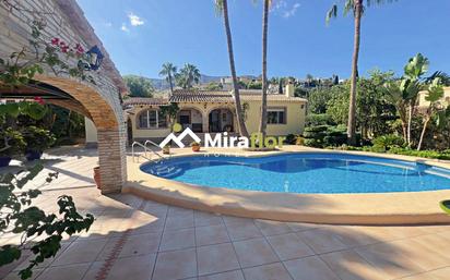 Exterior view of House or chalet for sale in Dénia  with Air Conditioner, Terrace and Swimming Pool