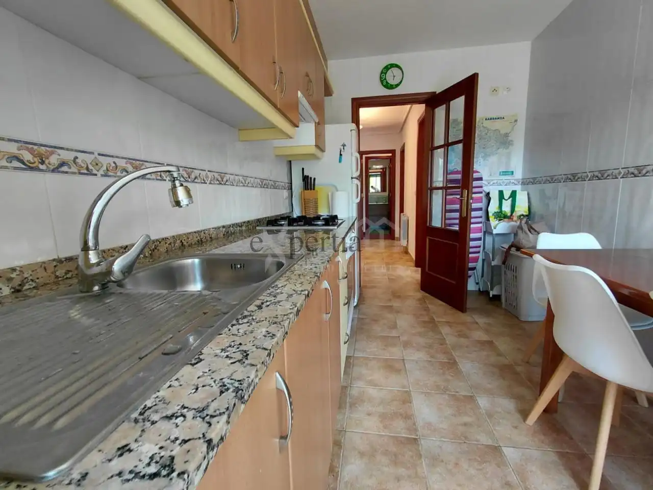 Cocina de Apartamento de alquiler en Boiro con Calefacción, Terraza y Amueblado