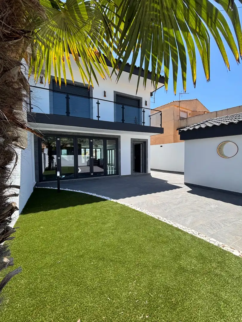 Terraza de Casa o chalet en venta en Cartagena con Aire acondicionado, Terraza y Piscina