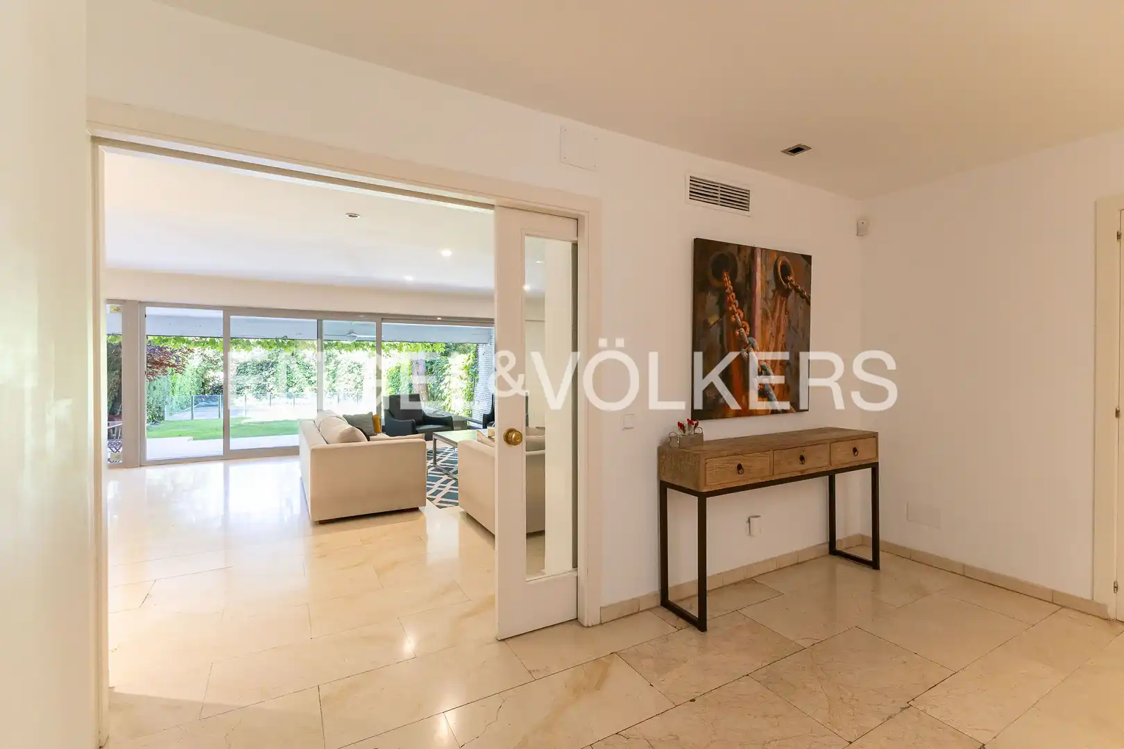 Vista exterior de Casa o chalet en venta en La Moraleja con Aire acondicionado, Calefacción y Jardín privado