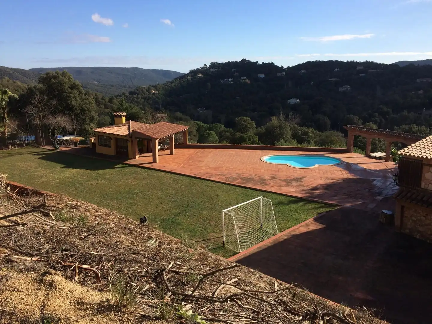 Piscina de Casa o chalet en venta en Santa Cristina d'Aro con Calefacción, Jardín privado y Terraza