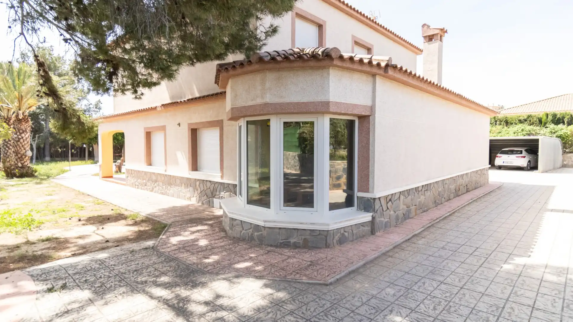 Vista exterior de Casa o chalet en venta en Elche / Elx con Aire acondicionado, Calefacción y Terraza