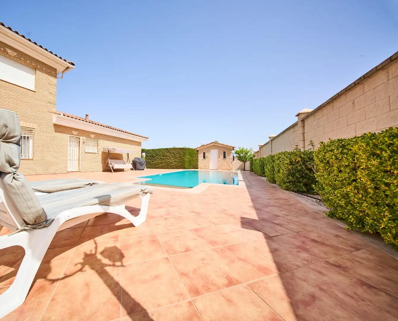 Piscina de Casa o chalet en venta en Dílar con Aire acondicionado, Calefacción y Jardín privado