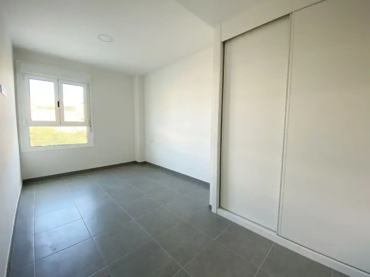 Schlafzimmer von Wohnung zur Miete in Málaga Capital mit Klimaanlage und Schwimmbad