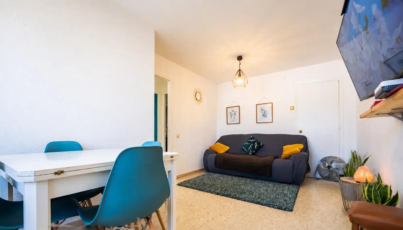 Sala de estar de Piso en venta en Girona