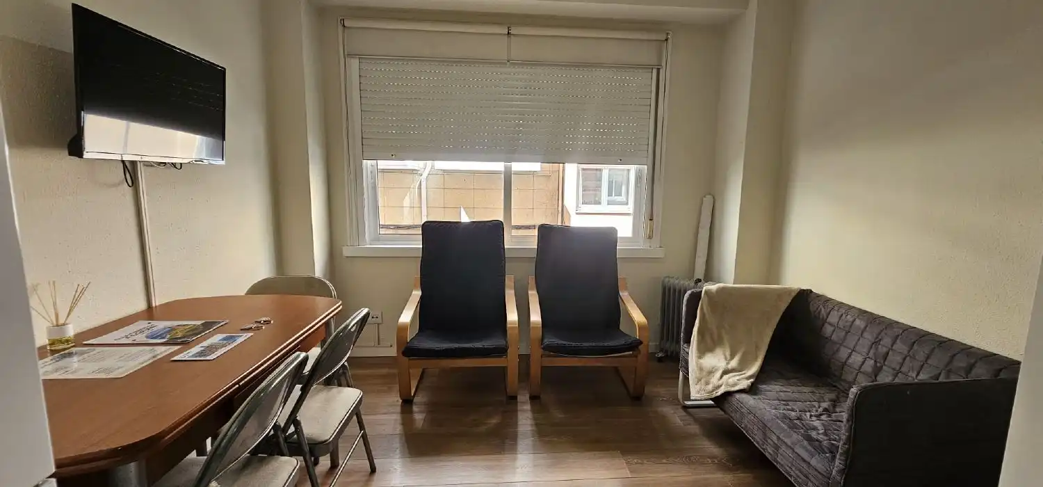Sala de estar de Piso en venta en A Coruña Capital  con Amueblado