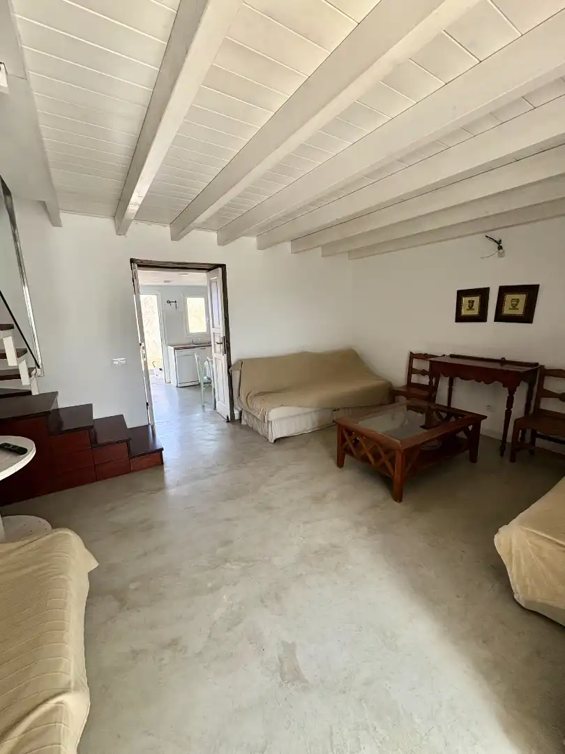 Sala de estar de Casa adosada en venta en Moya (Las Palmas) con Terraza