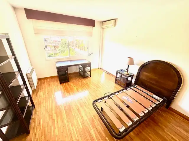 Dormitori de Casa adosada en venda en Sant Cugat del Vallès amb Aire condicionat, Calefacció i Jardí privat