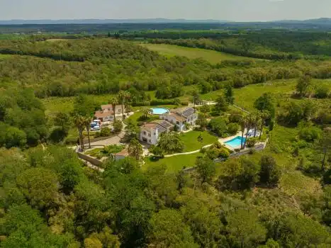 Jardí de Finca rústica en venda en Riudarenes amb Aire condicionat, Calefacció i Jardí privat