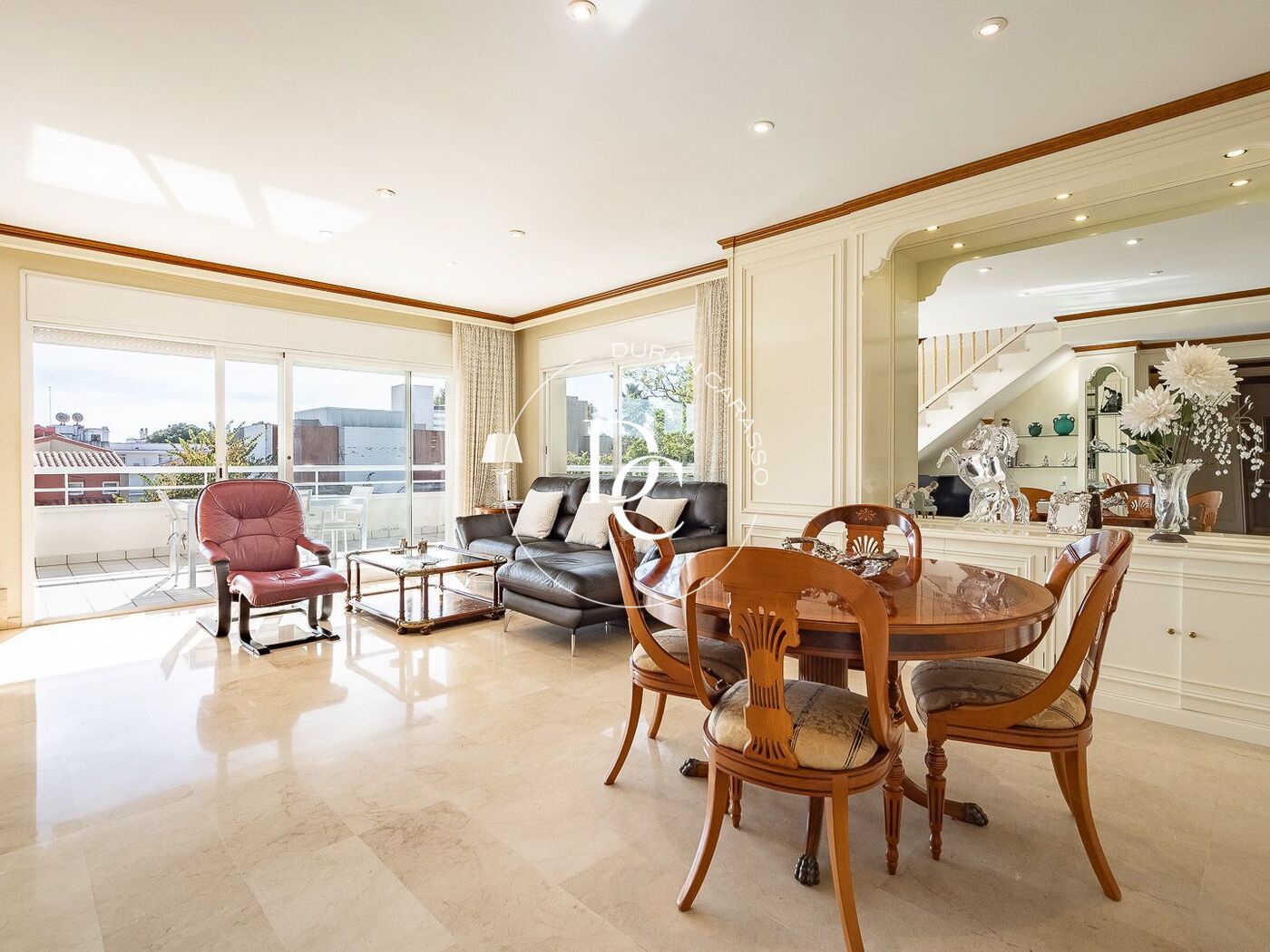 Sala d'estar de Dúplex en venda en Sitges amb Aire condicionat, Calefacció i Terrassa