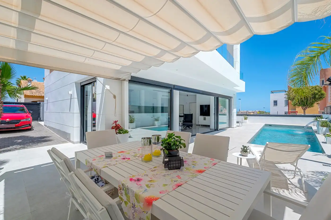 Terraza de Casa o chalet en venta en Guardamar del Segura con Calefacción, Jardín privado y Terraza