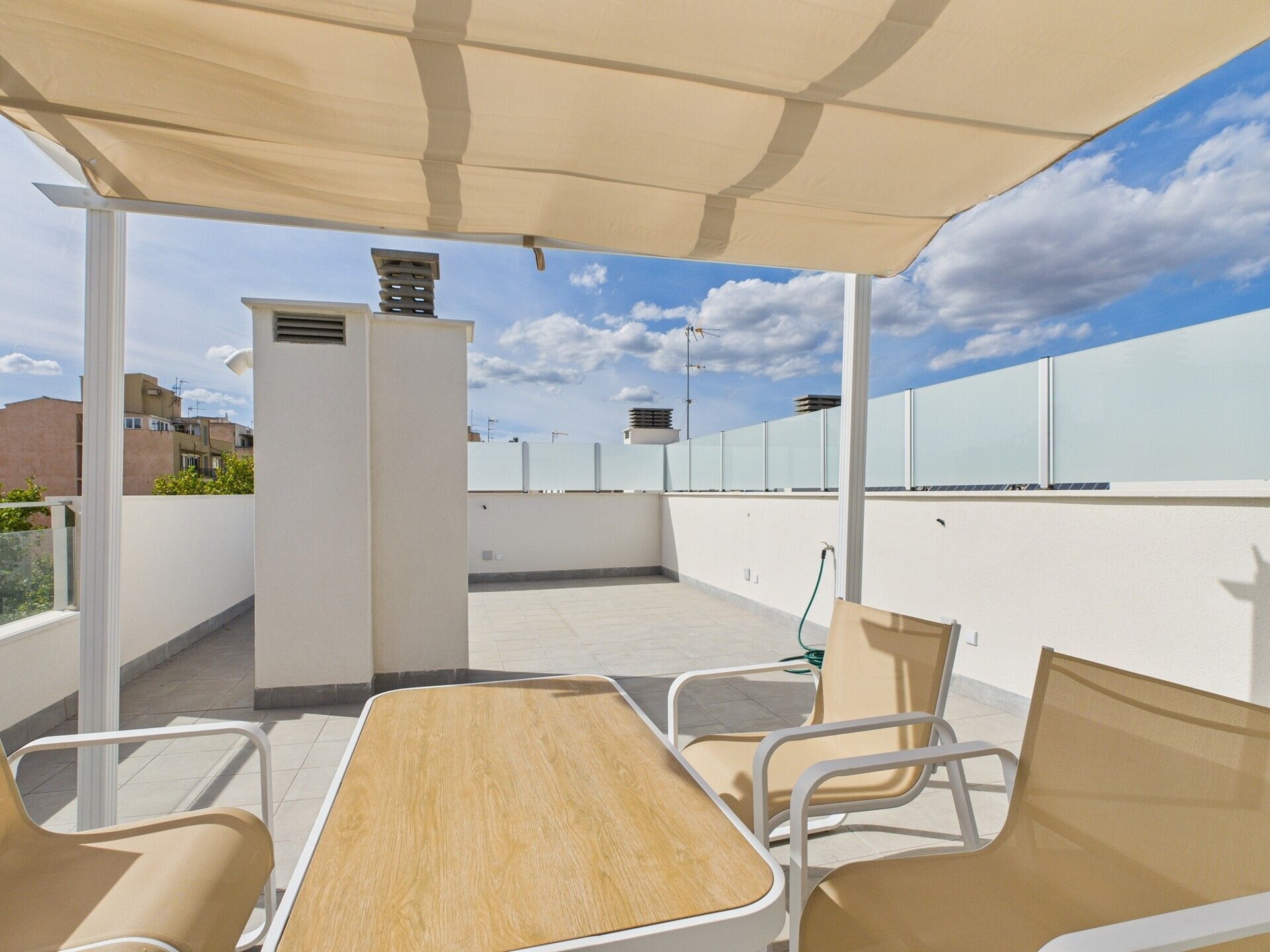 Terrassa de Àtic de lloguer en  Palma de Mallorca amb Aire condicionat, Terrassa i Traster