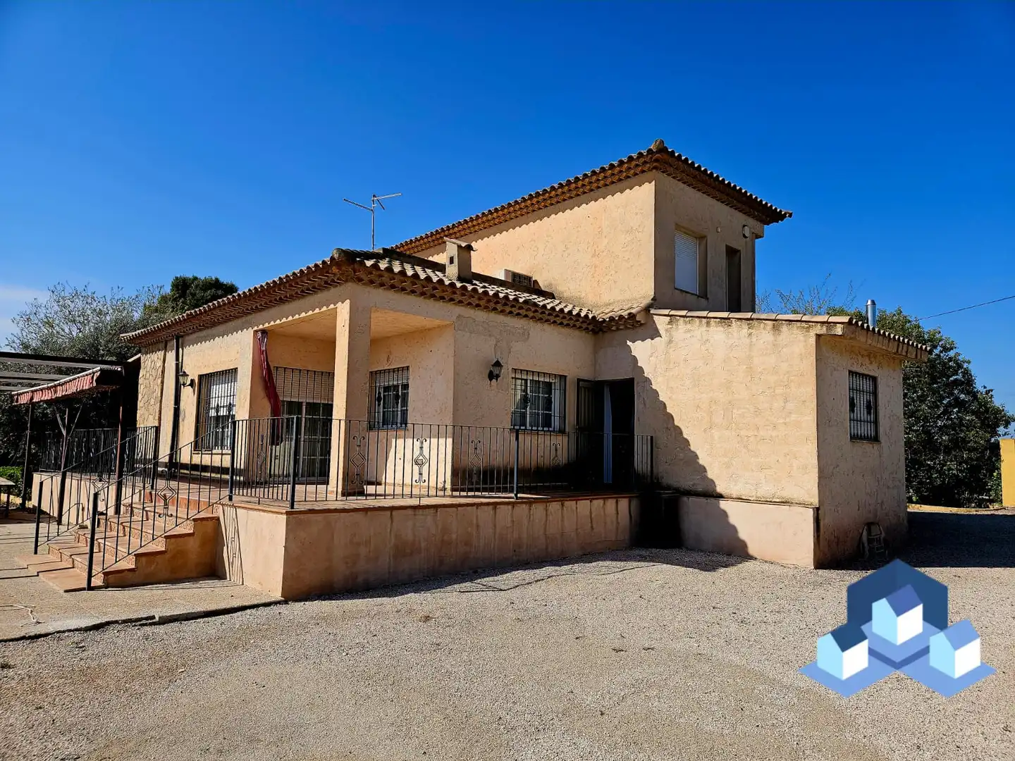 Vista exterior de Casa o chalet en venta en Lorca con Aire acondicionado, Calefacción y Jardín privado