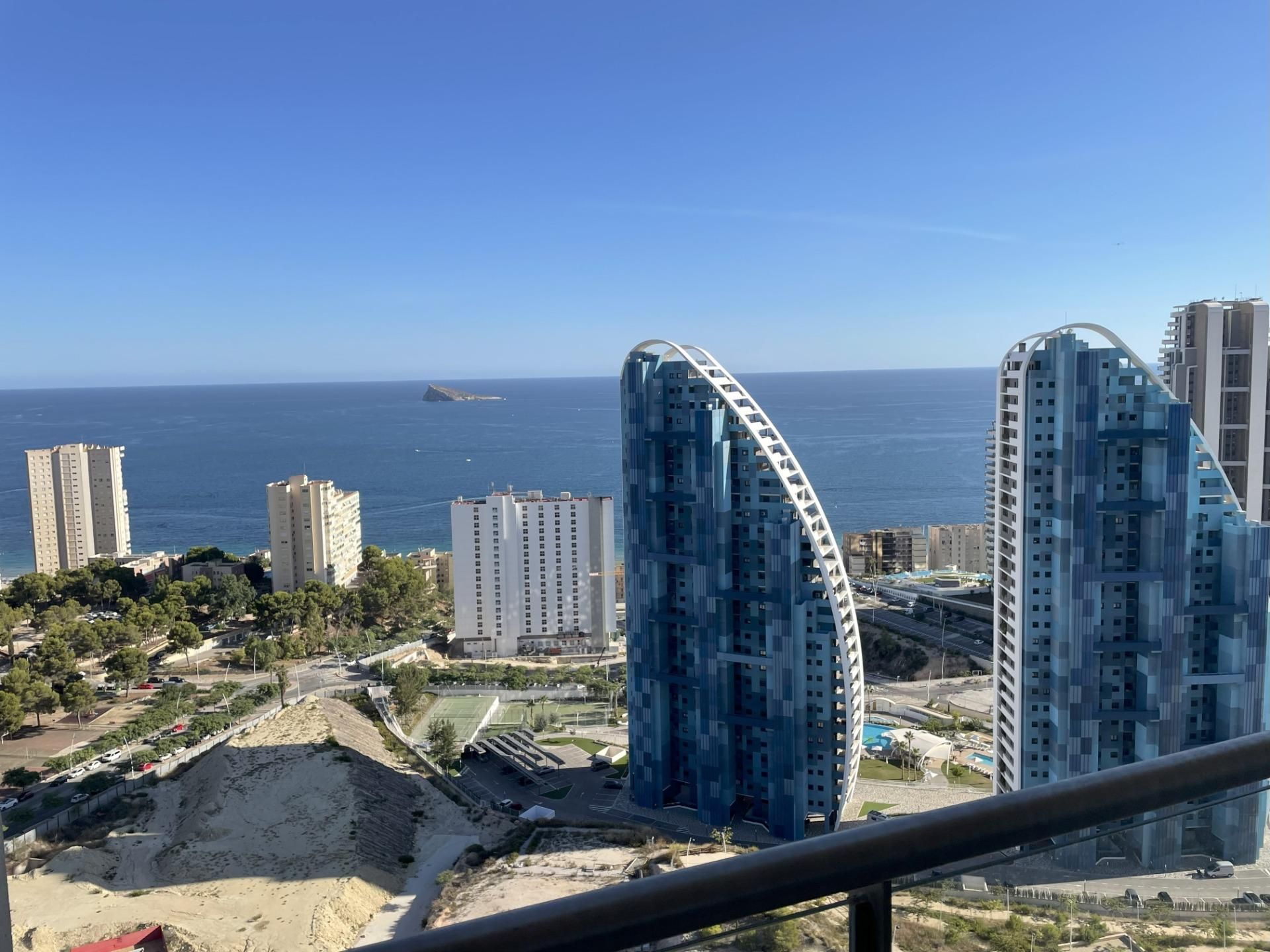 Exterior view of Flat for sale in Benidorm  with Air Conditioner, Private garden and Terrace