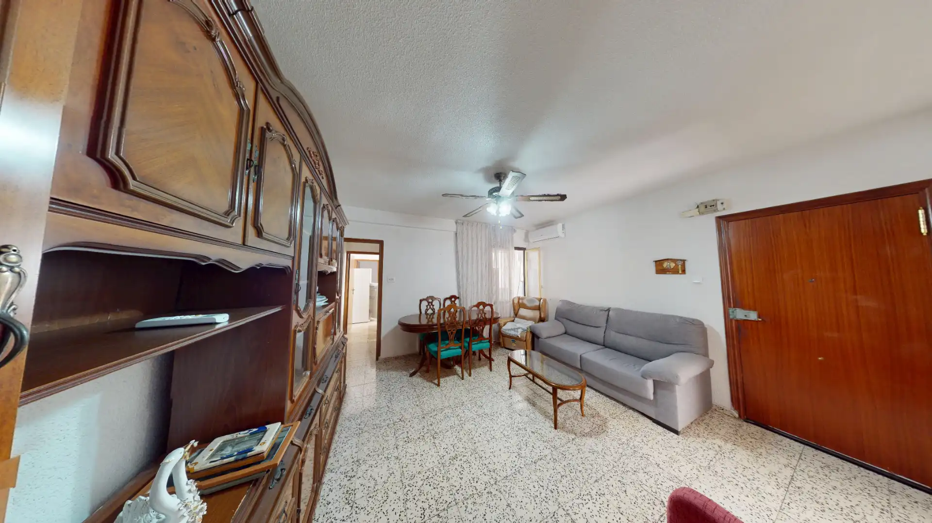 Sala de estar de Piso en venta en Elche / Elx con Aire acondicionado y Amueblado