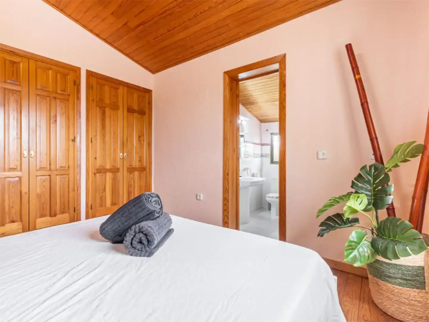 Schlafzimmer von Wohnung zum Verkauf in Polop mit Klimaanlage, Schwimmbad und Balkon