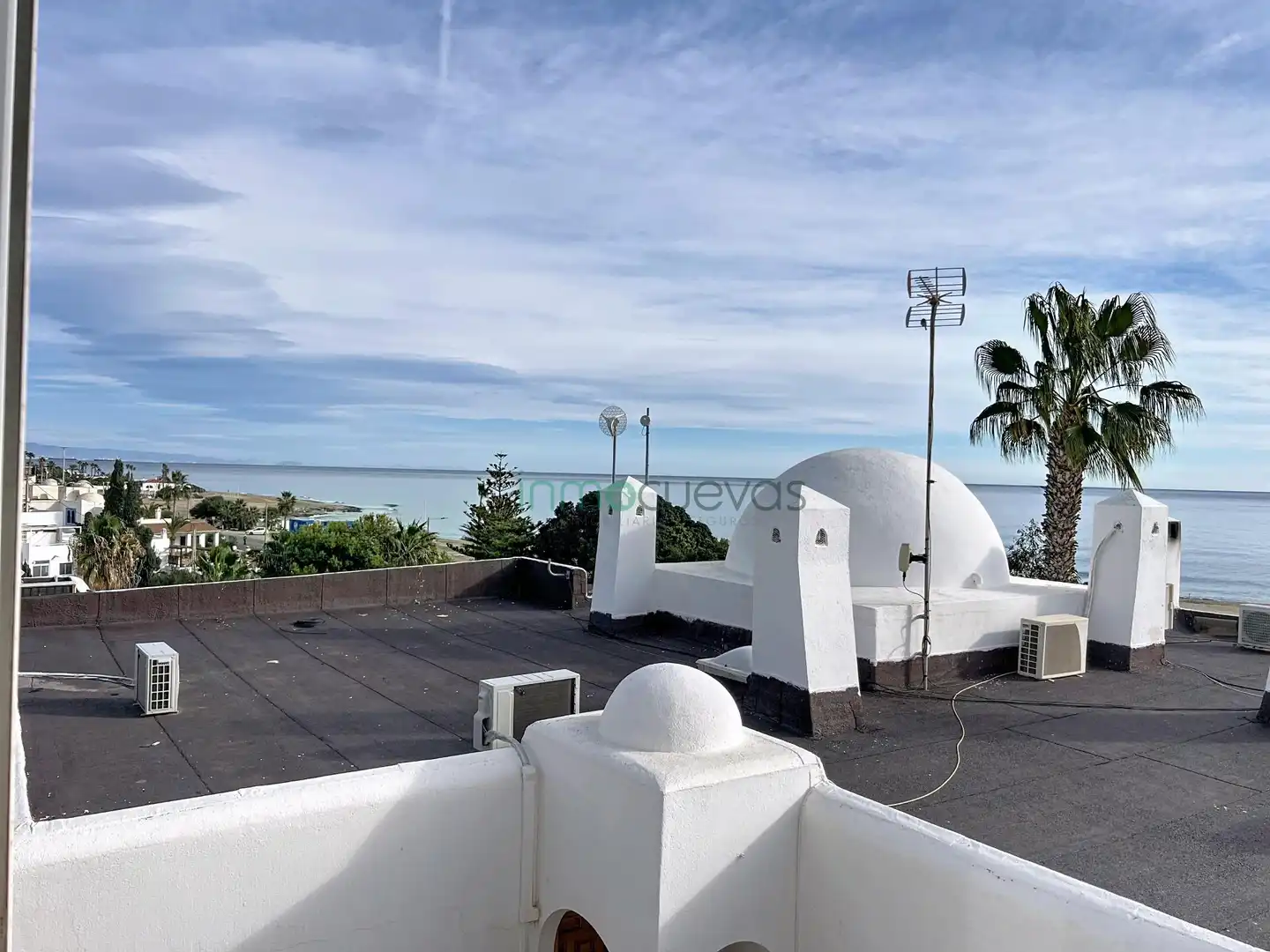 Vista exterior de Estudio en venta en Mojácar con Aire acondicionado, Jardín privado y Terraza