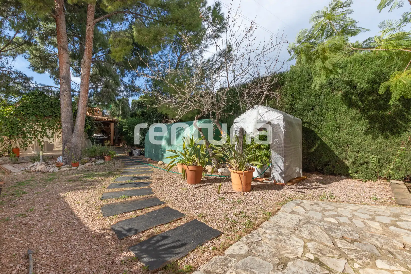 Garden of Houses for sale in Sagunto / Sagunt  with Air Conditioner, Heating and Private garden