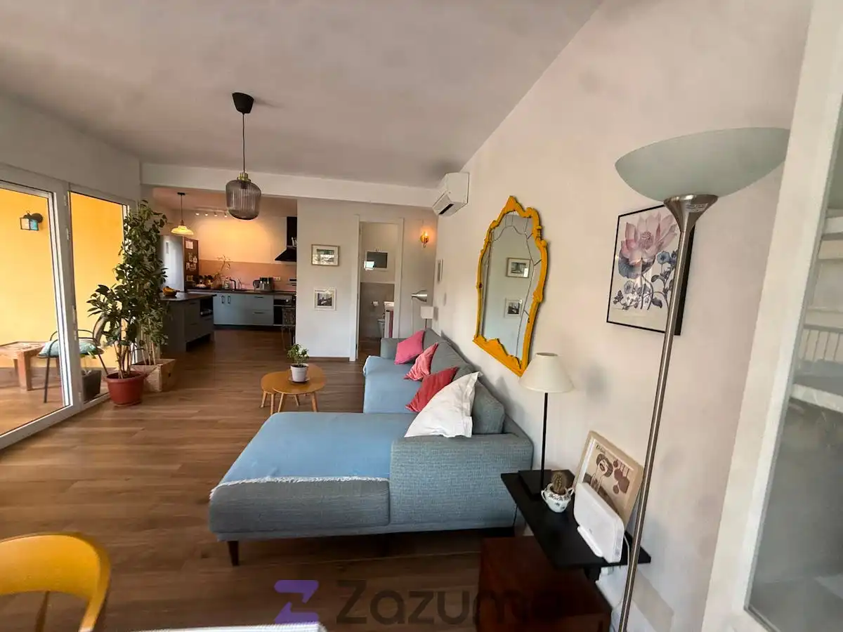 Living room of Flat for rent in Alicante / Alacant  with Air Conditioner, Terrace and Furnished