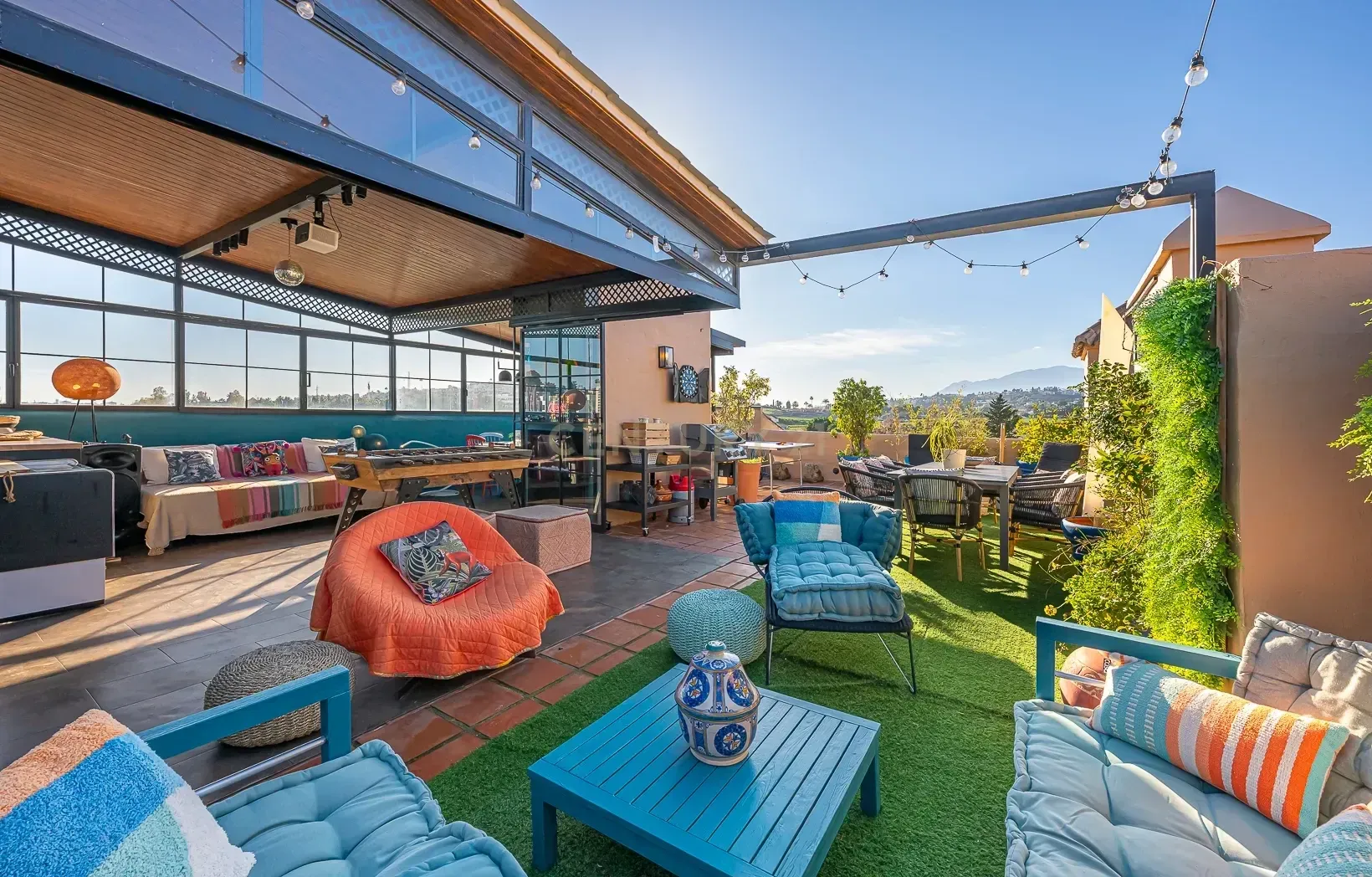 Terrace of Flat for sale in Estepona  with Air Conditioner, Heating and Terrace