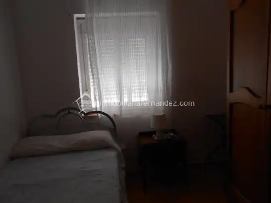 Bedroom of Flat for rent in Cáceres  with Heating, Terrace and Furnished