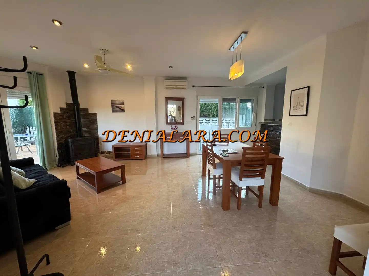 Houses for rent in Sagra  with Air Conditioner, Private garden and Terrace