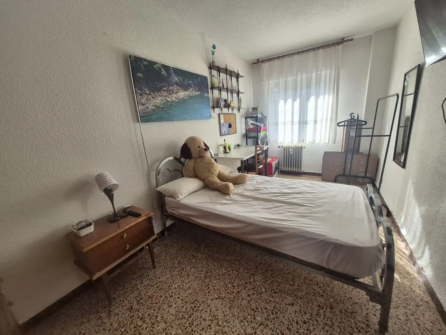 Schlafzimmer von Wohnung zum Verkauf in Ávila mit Heizung, Terrasse und Möbliert