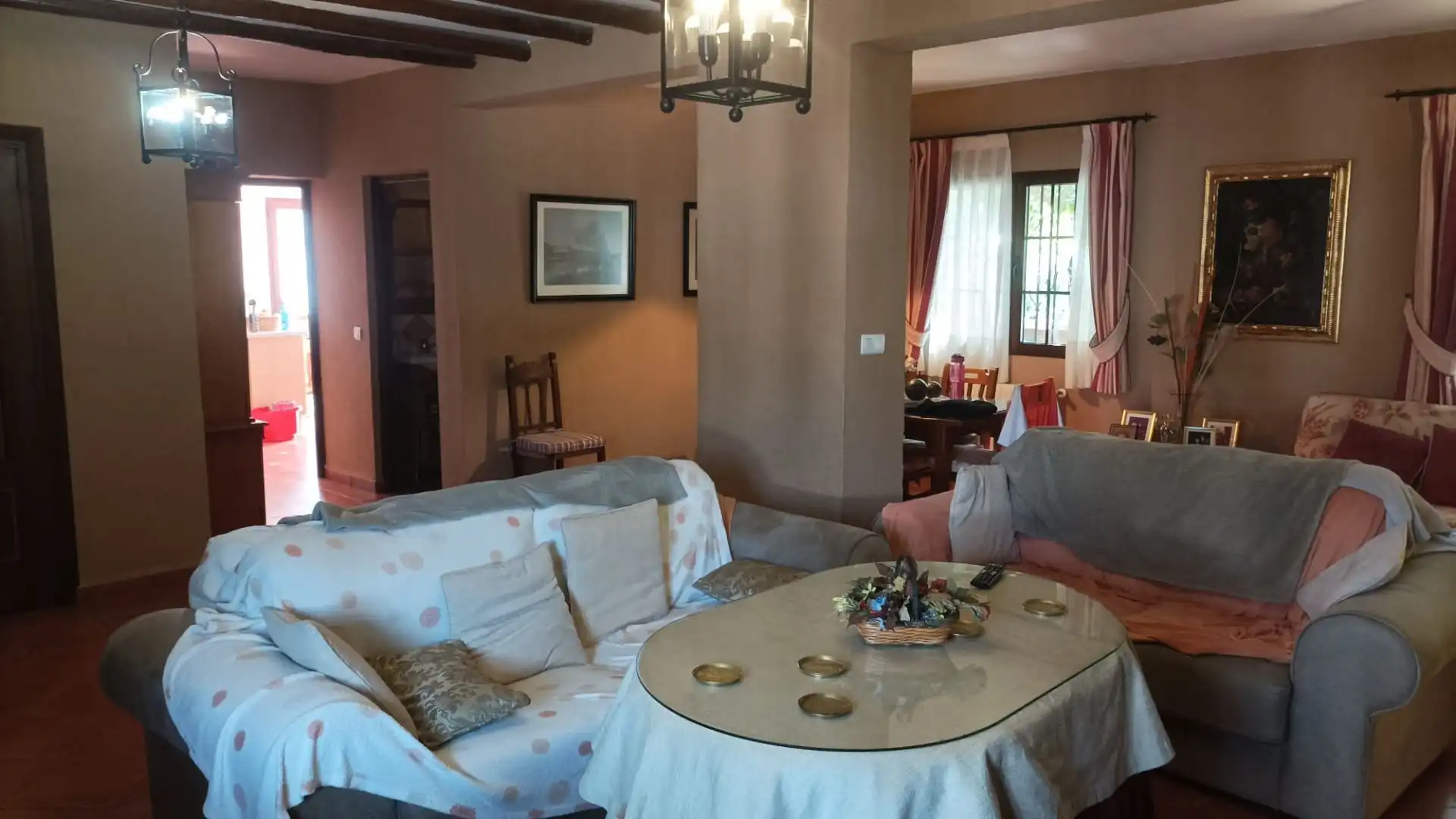 Living room of Country homes for sale in Ronda  with Heating, Private garden and Terrace
