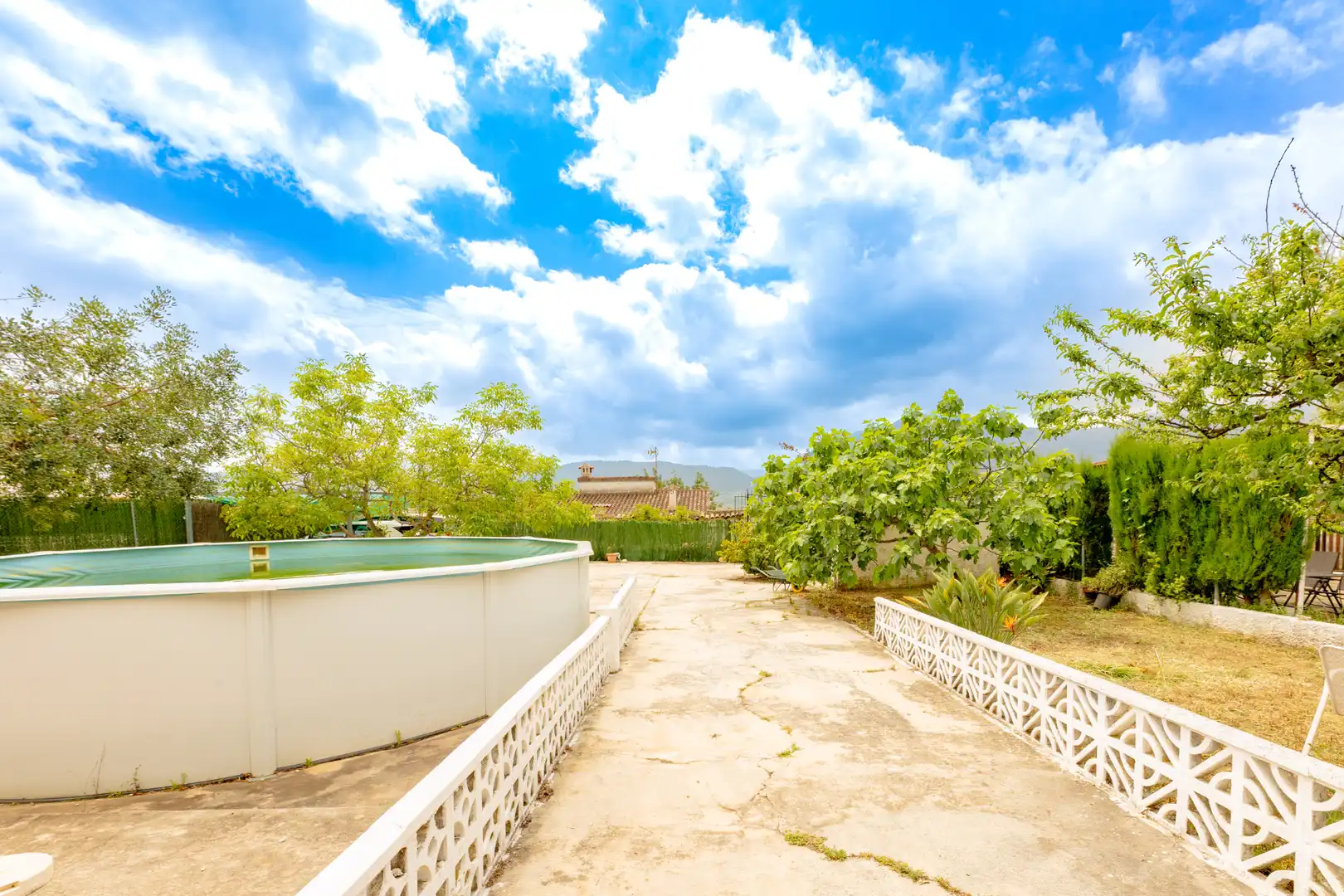 Piscina de Casa adosada en venda en Alcalalí amb Aire condicionat