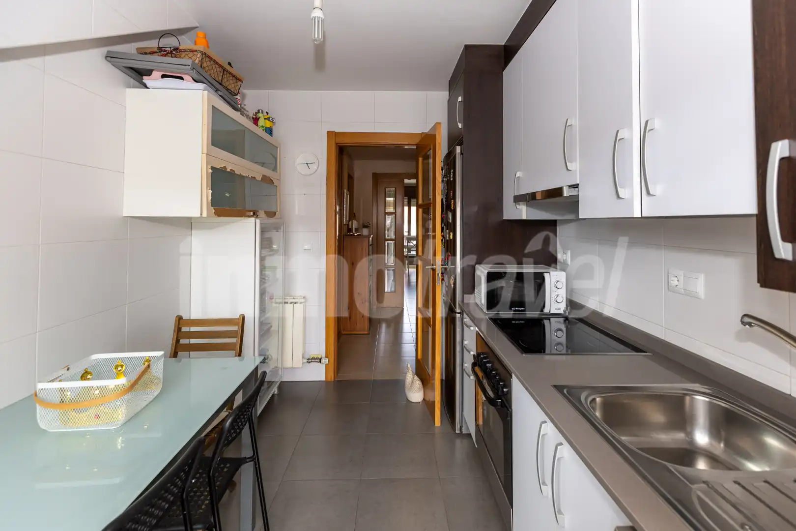 Cocina de Ático en venta en Poio con Calefacción, Parquet y Terraza