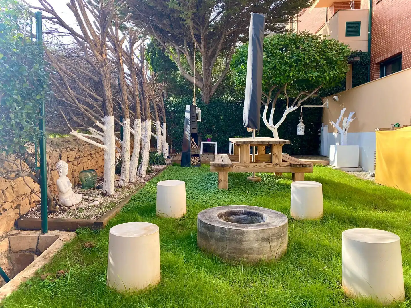 Terrace of Apartments for sale in Dénia  with Air Conditioner, Heating and Private garden