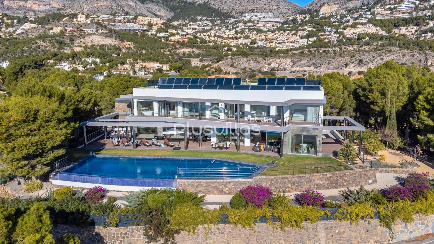 Vista exterior de Casa o xalet en venda en Altea