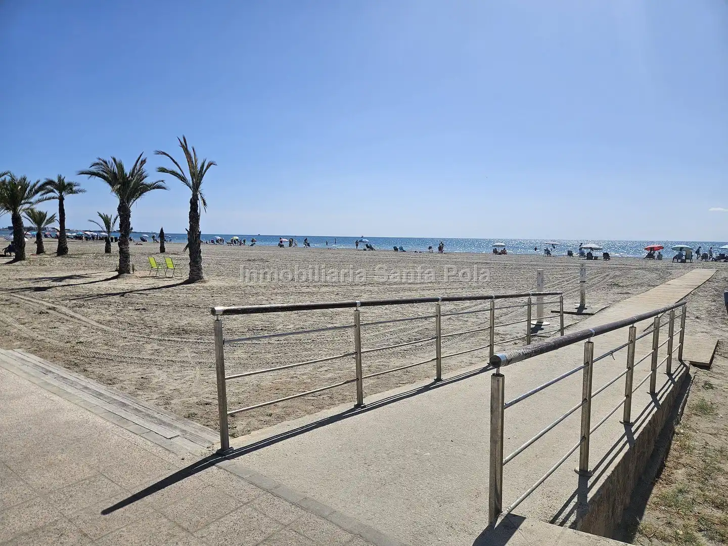 Vista exterior de Piso en venta en Santa Pola con Aire acondicionado, Piscina y Amueblado