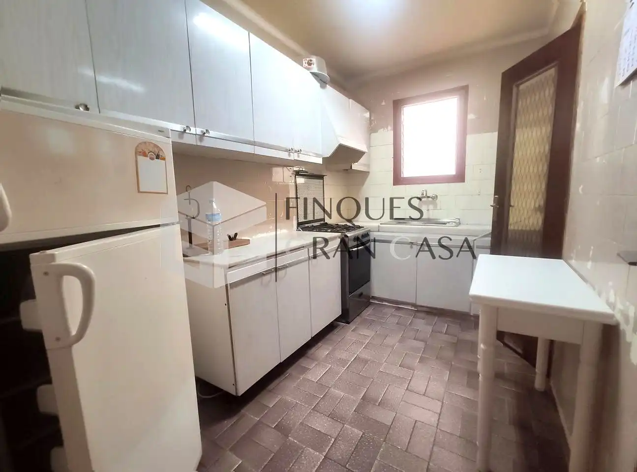 Kitchen of Flat for sale in Canovelles  with Balcony and Alarm