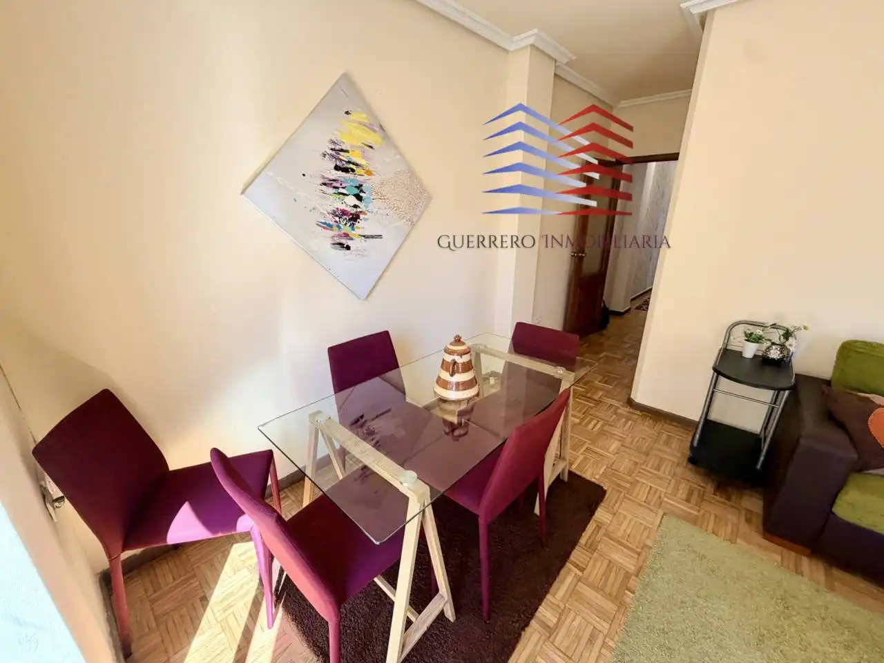 Vista exterior de Apartamento de alquiler en Ourense Capital  con Calefacción, Parquet y Amueblado