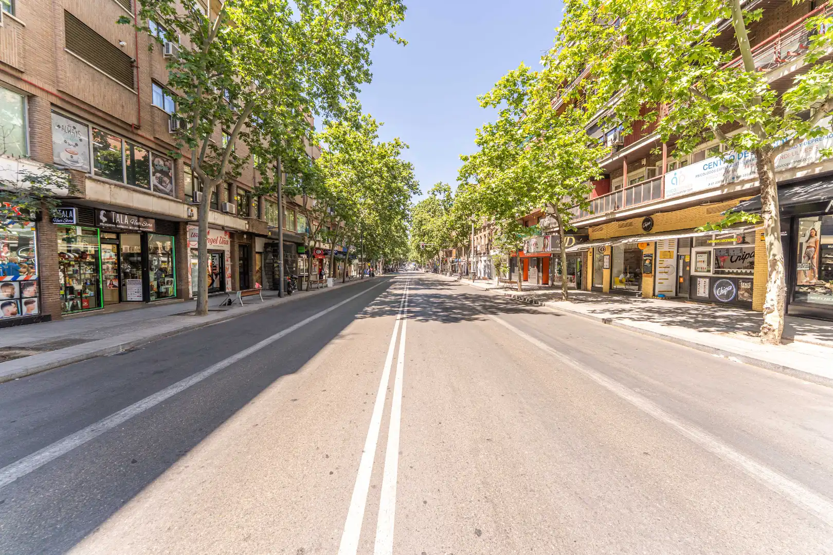 Vista exterior de Pis en venda en Madrid amb Aire condicionat i Moblat