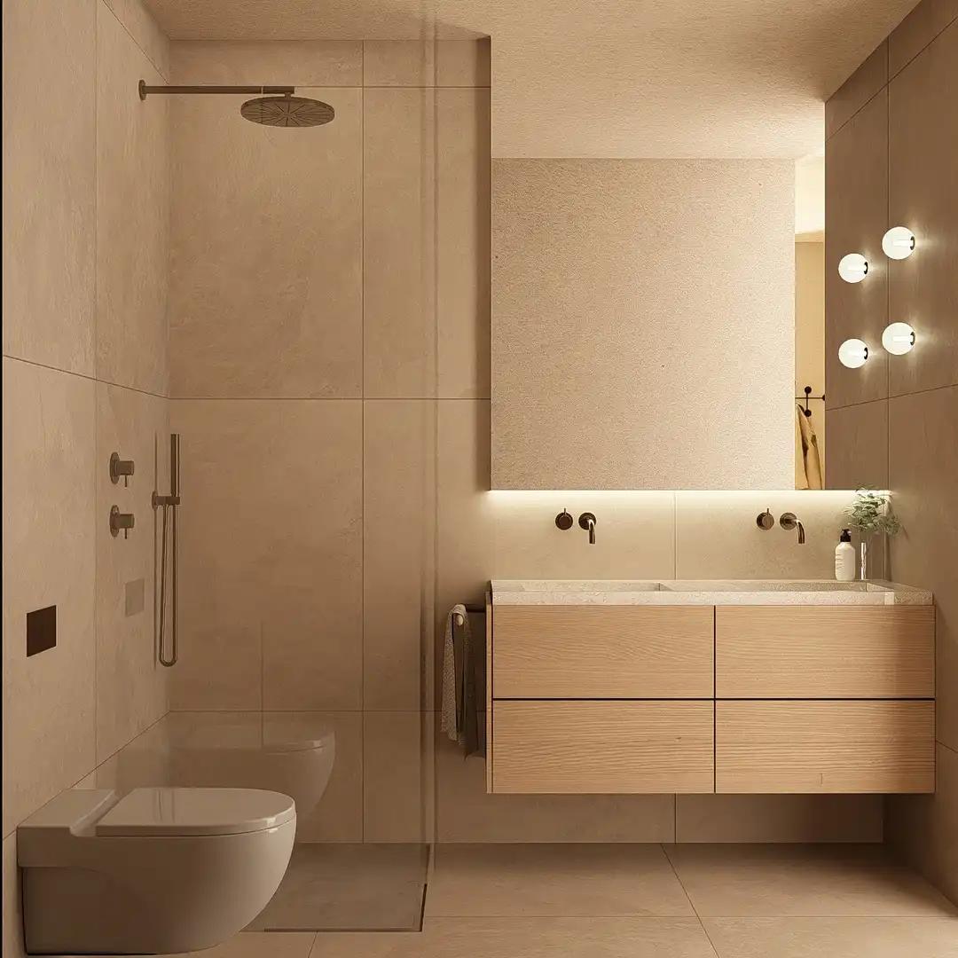 Baño de Apartamento en venta en Jávea / Xàbia con Aire acondicionado, Terraza y Trastero