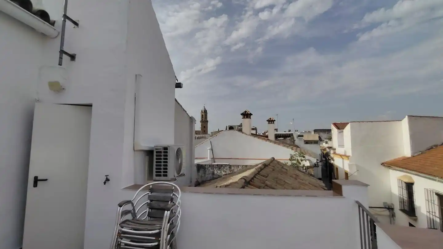 Außenansicht von Dachboden zur Miete in Córdoba mit Klimaanlage, Terrasse und Möbliert