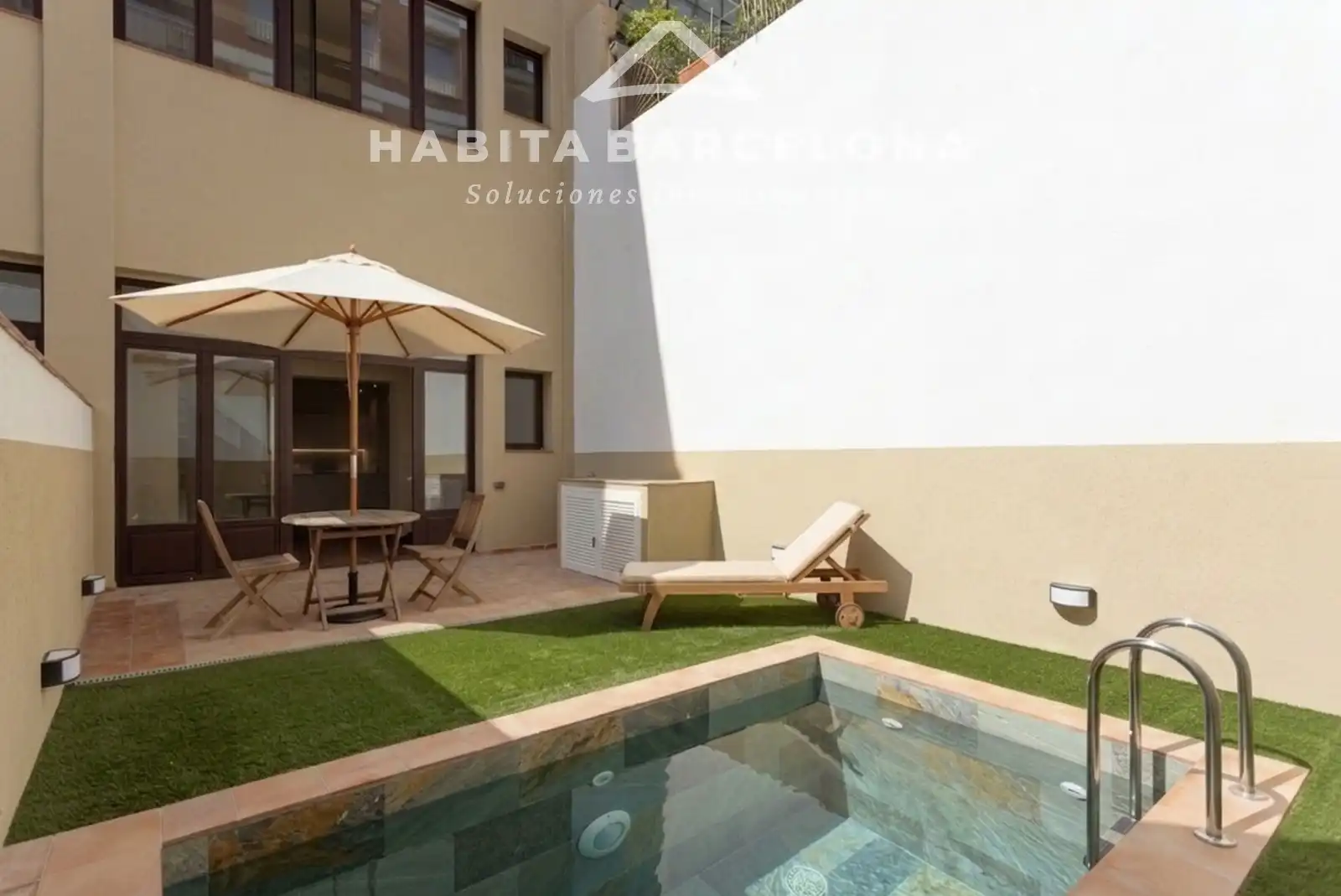 Terraza de Dúplex en venta en Barcelona con Aire acondicionado, Calefacción y Jardín privado