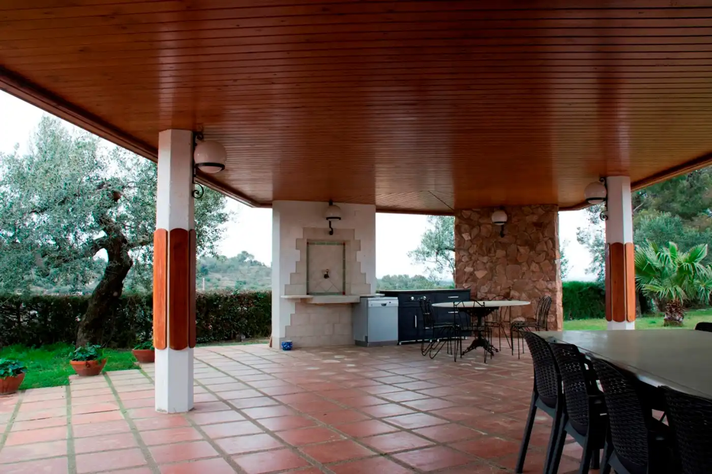 Terrace of Houses for sale in Riudecanyes  with Private garden, Terrace and Swimming Pool