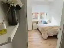 Bedroom of Flat for sale in Móstoles  with Air Conditioner and Balcony