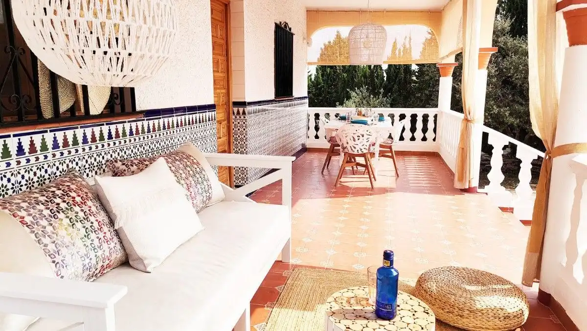 Terraza de Casa o chalet en venta en Montserrat con Aire acondicionado, Jardín privado y Terraza