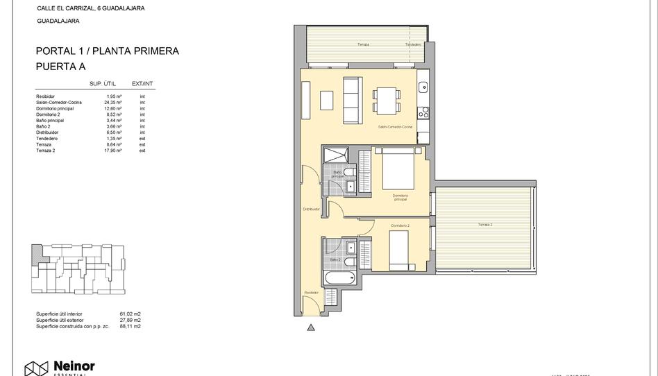 Foto 1 de Pis en venda a   Calle el Carrizal, 6, Las Cañas, Guadalajara