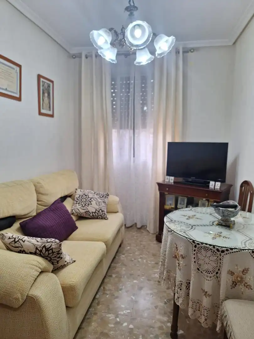 Sala de estar de Piso en venta en Jerez de la Frontera con Aire acondicionado