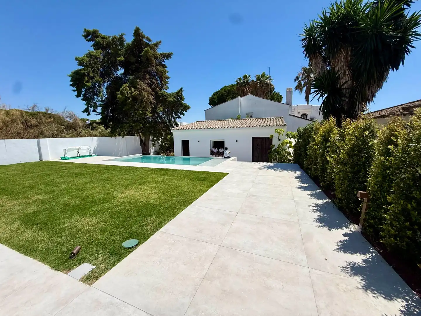 Garden of Houses for sale in El Puerto de Santa María  with Private garden, Swimming Pool and Furnished