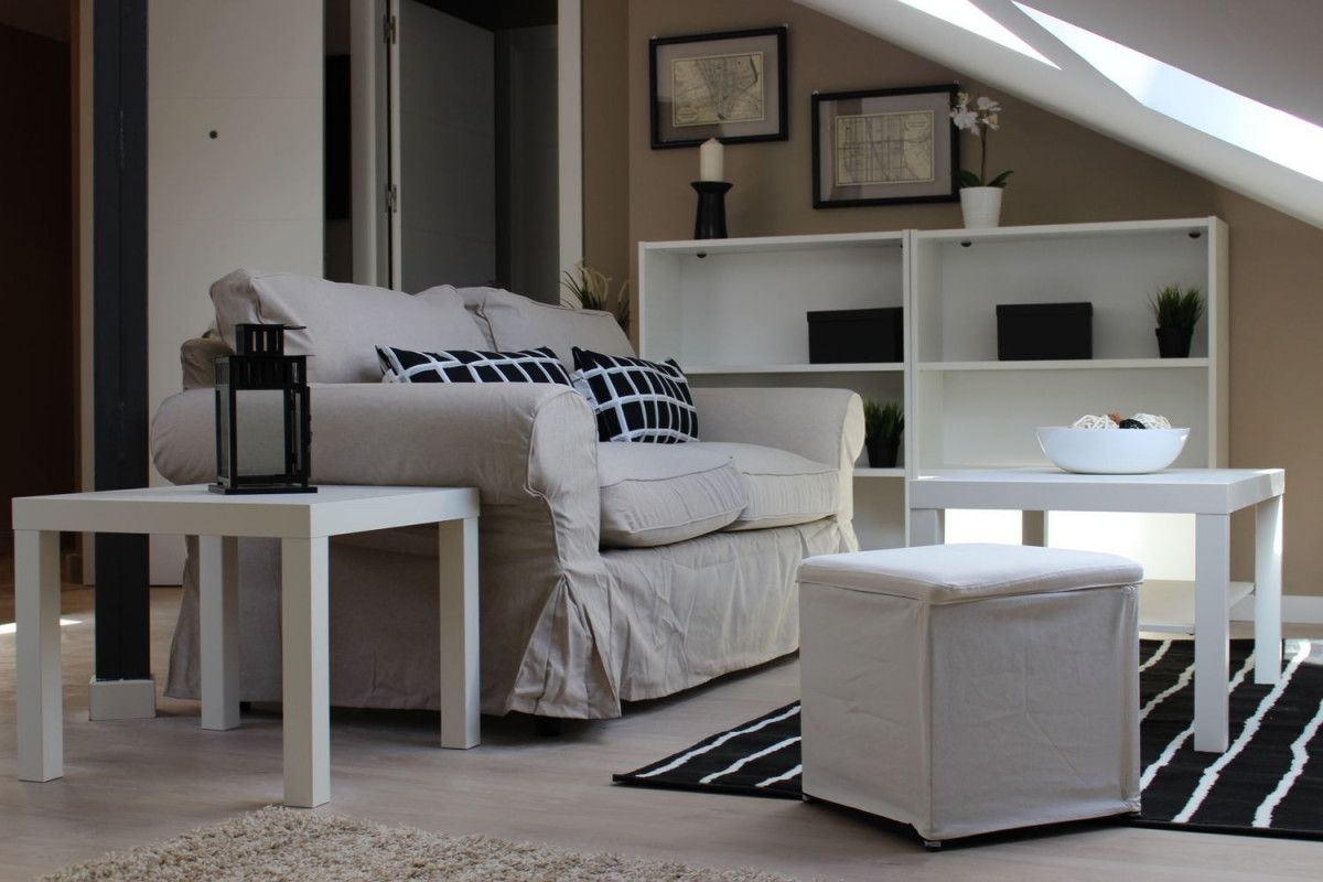 Sala d'estar de Pis de lloguer en Alcalá de Henares amb Calefacció